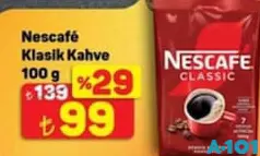 NESCAFE KLASİK KAHVE 100 G